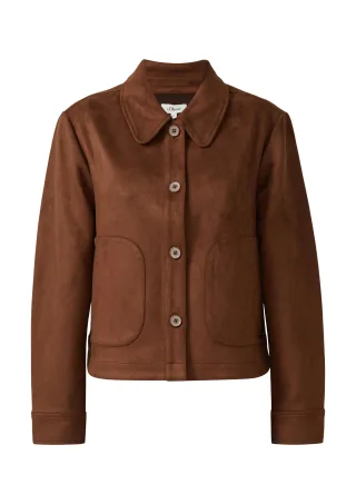 s.Oliver - Indoor-Jacke braun - Gr. - 44