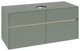 Villeroy & Boch Waschtischunterschrank Collaro C041B0 1200x548x500mm m. Bel. 4 Ausz. Waschtisch mitt C041B0AF