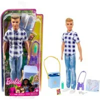 Mattel® Anziehpuppe Barbie HHR66 - Camping Ken-Puppe - Blonde Haare