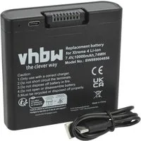 vhbw Akku passend für JBL PartyBox Club 320, Stage 320 Lautsprecher (10000 Akku Akku Li-Ion 10000 mAh (7,4 V, 1 St), Leistungsfähiger Austausch-Akku für Outdoor Lautsprecher