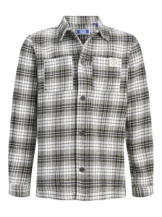 JACK&JONES - JORFREDERIKSBERG FLANNEL OVERSHIRT JNR Grün - Gr. - 152