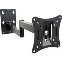 RICOO TV-Wandhalterung Monitor TV Wandhalterung 13"-29" bis 20 Kg schwenkbar R02-11, (bis 29 Zoll, VESA 50x50 bis 100x100, 1-tlg., ausziehbar neigbar schwenkbar 13 Zoll / 33cm bis 29 Zoll / 74 cm, bis 30° Neigung, bis zu 180° Schwenkung, Fernseher Ha