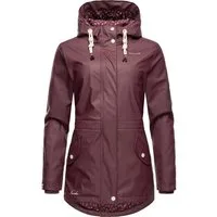 Navahoo Regenjacke Oceans Heart stylischer wasserdichter Regenmantel mit Kapuze