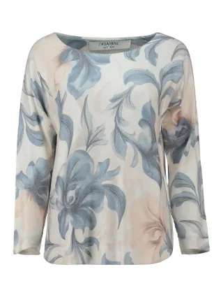 Zabaione - Pullover He44lena blue - Gr. - L