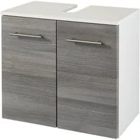 welltime Waschbeckenunterschrank Trento, verschiedene Ausführungen und Farben Badmöbel, Breite 60cm, Badezimmerschrank Beckenunterschrank WBU