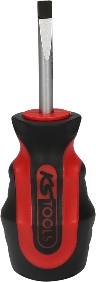 KS Tools ERGOTORQUEplus Schlitz-Schraubendreher, kurz - 159.1122