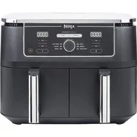 NINJA Heißluftfritteuse Foodi AF400EU Dual Zone Airfryer, 2470 W, mit 6 Programmen, 9,5 L für bis 8 Personen