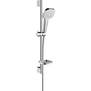 hansgrohe Croma Select E 110 Vario Brauseset 28157400 110 mm, mit Handbrause, Brauseschlauch, weiß/chrom