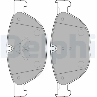 Delphi Bremsbel?ge vorne BMW 5er 6er 7er