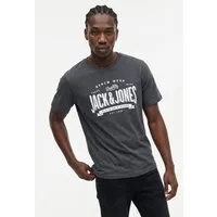 Jack & Jones T-Shirt JJELOGO TEE SS O-NECK 2 COL AW26 SN Baumwolle, regular fit