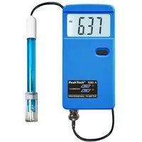 PeakTech Wassersensor pH- BNC-Elektrode, Schwimmbad, Aquarium, Labor