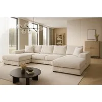 A&J MöbelLand GmbH Ecksofa VIENA 328x182 cm mit Schlaffunktion, Bonellfederkern und Bettkasten, TOP ANGEBOT!