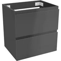 duschspa Waschtisch Unterschrank Waschbeckenunterschrank Waschtischunterschrank Badschrank, 50-120cm Hängeschrank, Matt / Hochglanz