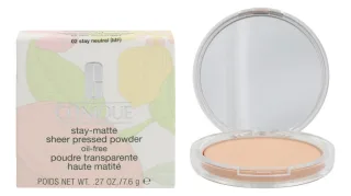 Clinique Stay-Matte Sheer Pressed Powder 7,6gr.