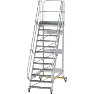 Munk Plattformtreppe fahrbar 60° Stufenbreite 1000 mm - 600752