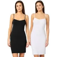 Merry Style Unterkleid Damen kurz Viskose MS10-203 (2-tlg) verstellbare Träger