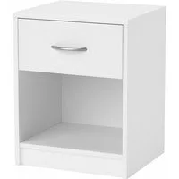 HTI-Line Nachtkommode Nachtschrank Nina mit Schublade (Stück, 1 St., 1 Nachtschrank), Nachttisch Nachtkommode Nachtkonsole