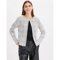 bonprix Strickjacke (1-tlg) lockere Passform, strukturierte Strickart, eleganter Stil