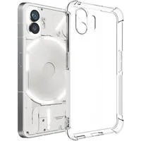 mtb more energy Smartphone-Hülle Clear Armor Case für Nothing Phone (2) (A065, 6.7), Transparente TPU Schutzhülle Case Backcover mit Anti-Shock Verstärkung
