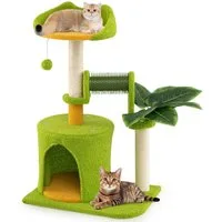 COSTWAY Kratzbaum, Katzen klein Katzenkratzbaum, 79cm hoch