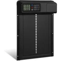 Clanmacy Hühnerstall Aluminum Automatische Hühnerklappe mit Wasserdicht, Timer, IPX4, Timer-Steuerung, Einklemmschutz