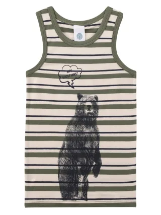Sanetta - Shirt olive - Gr. - 104