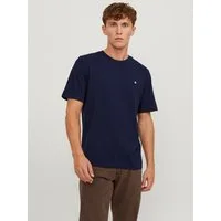 Jack & Jones Rundhalsshirt JJEPAULOS TEE SS CREW NECK NOOS Baumwollmischung, regular fit