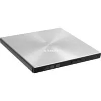 SDRW-08U5S-U, externer DVD-Brenner silber, USB 2.0, M-DISC