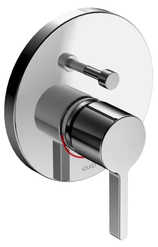 Keuco Wannenmischer Edition 400 51572,UP,rund,mit Sicherungseinrichtung ,verchromt, 51572010281 51572010281