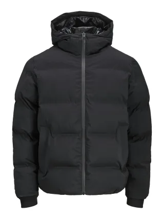 JACK&JONES - JJKAITO PUFFER JACKET BF Black - Gr. - XXL