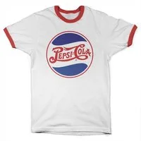 Pepsi Co T-Shirt Retro Logo Ringer Tee