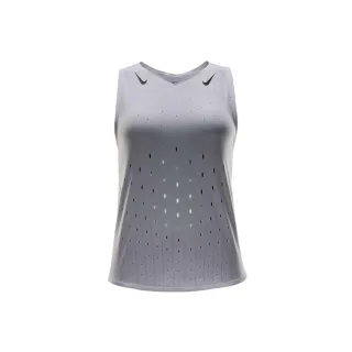 Nike - "Aeroswift" Sport-Oberteil für Damen, Dri-FIT (Weiß/Schwarz)
