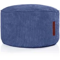 Green Bean Pouf Sitzsack-Hocker Pouf Cord 45x25cm (Indoor Sitzhocker Sitzkissen Fußhocker Relax-Sessel, Made in Germany), die ideale Ergänzung zum Sitzsack