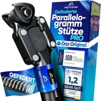 Nextcover Federsattelstütze Gefederte Sattelstütze Parallelogramm 27,2 mm Comfort-Spring Aluminium
