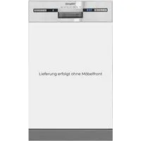 exquisit teilintegrierbarer Geschirrspüler EGSP2109-EB-030E, 9 Maßgedecke, Kompakt und ideal für kleine, schmale Nischen, kleine(Single)Haushalte