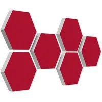 platino24 Akustikplatte 6 Absorber Wabenform Medium aus Basotect ® G+