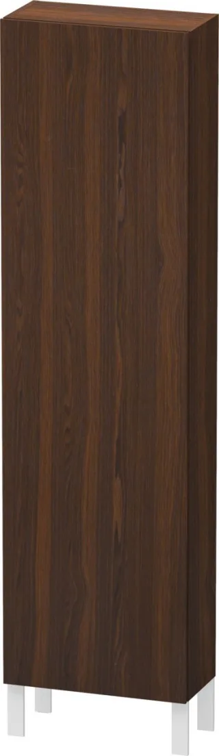 Duravit L-Cube Hochschrank Nussbaum gebürstet Matt 500x243x1760 mm - LC1171L6969 LC1171L6969