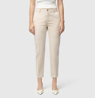 MAC - MAC JEANS - CHINO, Authentic stretch gabardine beige - Gr. - 42