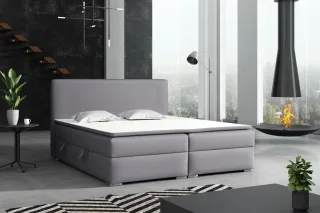 Boxspringbett Schlafzimmerbett DORIAN 180x200cm inkl.Bettkasten