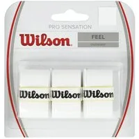 Wilson Griffband Overgrip Pro Sensation 0.4mm weiss 3er