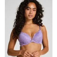 Hunkemöller Push-up-BH Vorgeformter Push-up-Bügel-BH Marine