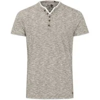 !Solid Rundhalsshirt SDDigos T-Shirt mit Knopfleiste