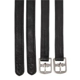 Hans Melzer Horse Equipment Hans Melzer Steigbügelriemen Softtouch schwarz 1,2 m