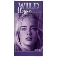 Jerry Fabrics Strandtuch Billie Eilish 70x140 cm Baumwolle Badetuch Handtuch saugfähig