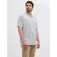 Jack & Jones PlusSize Poloshirt JJEPAULOS POLO SS NOOS PLS Baumwolle, regular fit