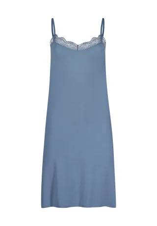 SKINY - Skiny Damen Spaghettisleepshirt Night In Mix & Match faded denimblue - Gr. - 44