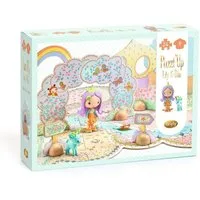 DJECO Puzzle Tinyly Bodenpuzzle Lily Tinypuzzle für Kinder, Puzzleteile, Bodenpuzzle