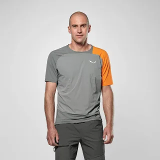 SALEWA - NXT Hybrid T-Shirt Herren - Grau (Gr.44)