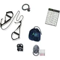 eaglefit® Schlingentrainer Sling-Trainer MULTI inkl. Umlenkrolle und Edelstahl-Deckenhalterung
