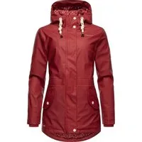 Navahoo Regenjacke Oceans Heart stylischer wasserdichter Regenmantel mit Kapuze